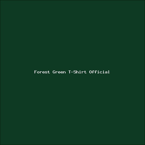 T-Shirt Official PERS HIPMIN - Forest Green Edition